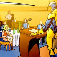 Zenith City Superhero Convention. Image © DC Comics