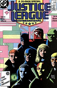 Justice League International, Vol. 1, #7. Image © DC Comics