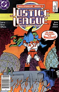 Justice League International, Vol. 1, #9. Image © DC Comics