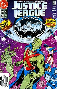 Justice League America, Vol. 1, #50. Image © DC Comics