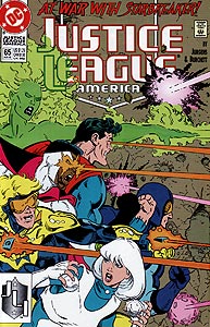 Justice League America, Vol. 1, #65. Image © DC Comics