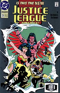 Justice League America, Vol. 1, #71. Image © DC Comics