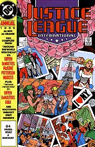 Justice League International Annual, Vol. 1, #3. Image © DC Comics