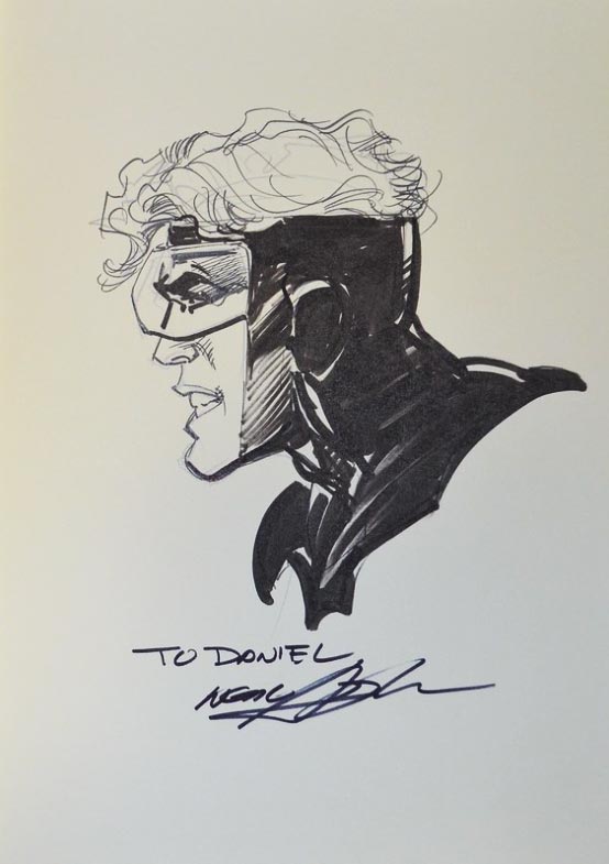 Booster Gold by Neal Adams for The Blot