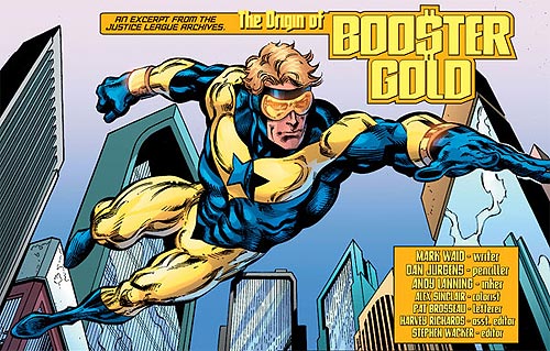 The Origin of Booster Gold © DC Comics