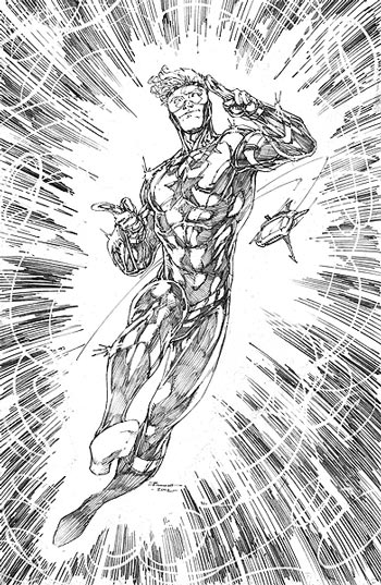 Booster Gold by Brett Booth