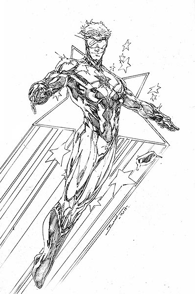 Booster Gold by Brett Booth