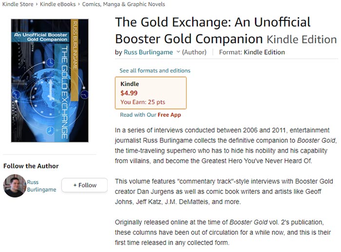The Gold Exchange by Russ Burlingame on Amazon.com