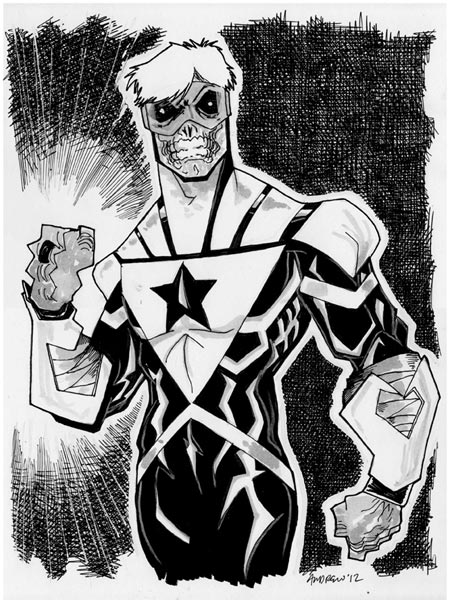Black Lantern Booster Gold by Andrew Charipar