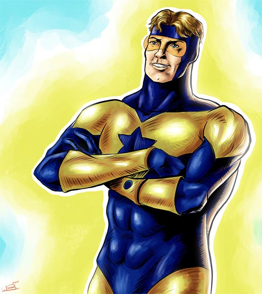 Booster Gold by cinemadness on DeviantArt.com