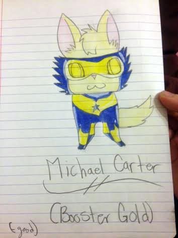 Booster Gold as a cat by coolpuppy601 on Deviant Art