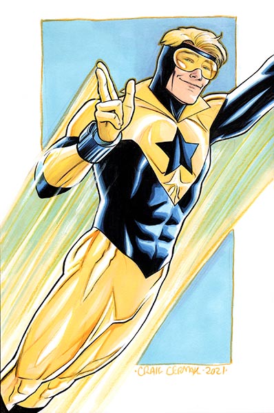 Booster Gold by Bart Sears for Cort Carpenter