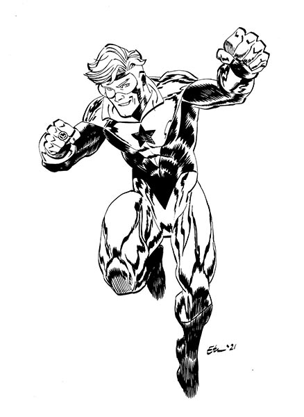 Booster Gold by Ethan Young for Cort Carpenter