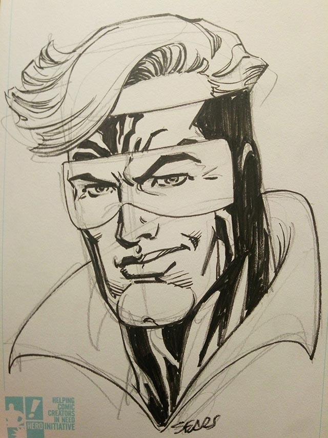 Booster Gold by Bart Sears for Cort Carpenter