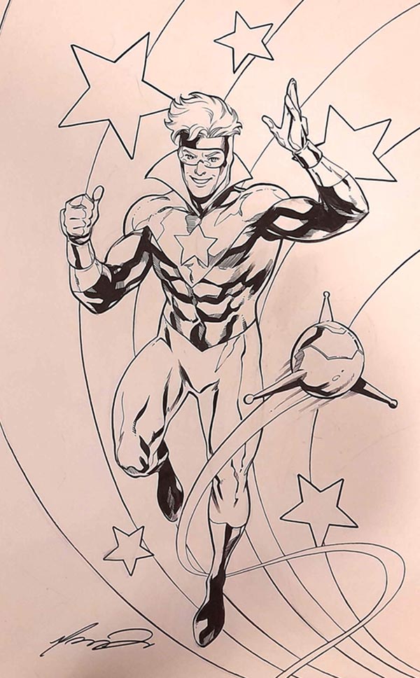 Booster Gold by Marcus To for Cort Carpenter