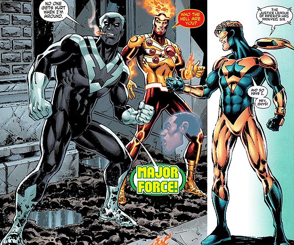 Booster Gold meets New 52 Major Force