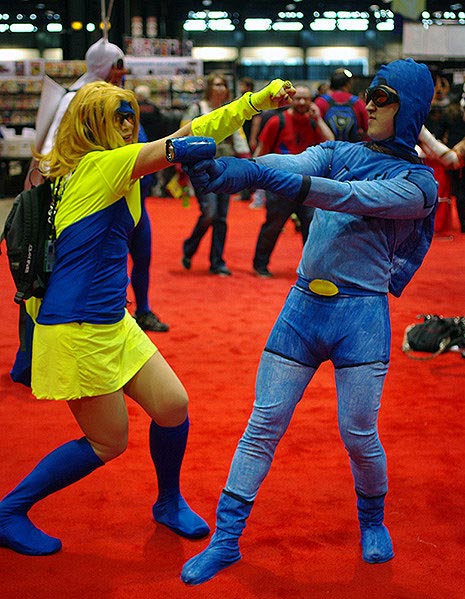 C2E2 cosplay by Rotten Tomatoes