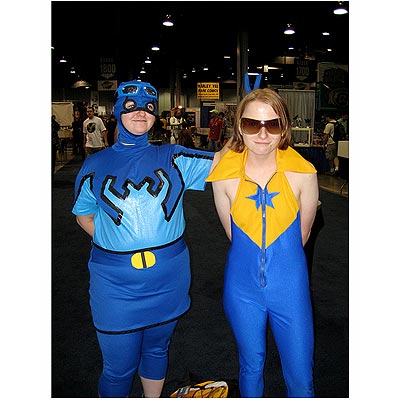 Blue Beetle and Booster Gold, Wizard World Chicago in 2008