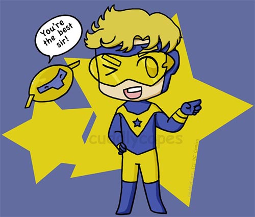 Booster Gold by CuddlyCapes on DeviantArt