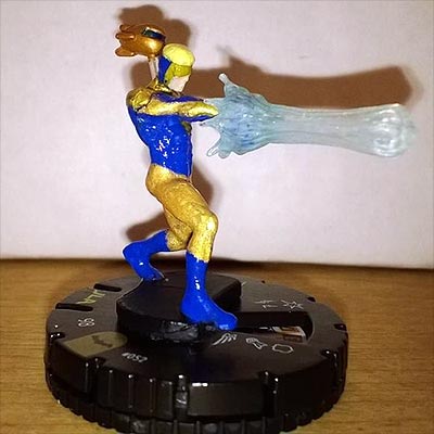 Custom Booster Gold Heroclix by VictorySong89