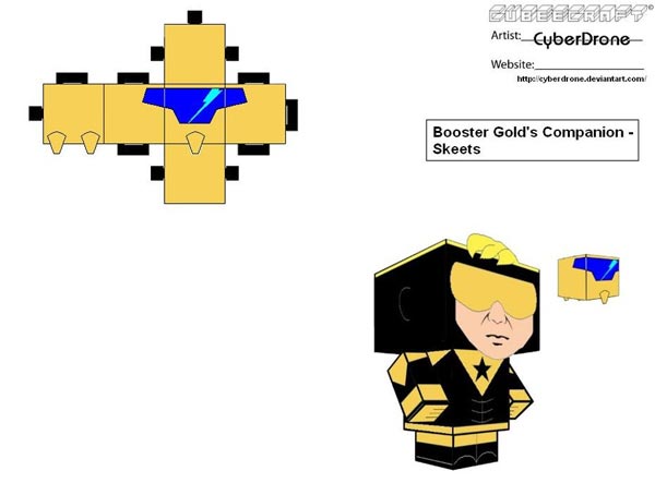 Skeets Cubeecraft by Cyberdrone