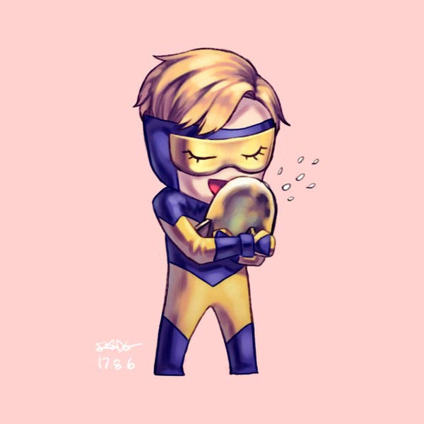 Booster Gold! by FADE-FADE-FADE at DeviantArt.com