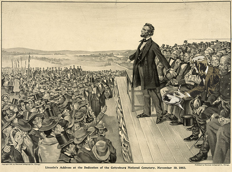 Lincoln's Address at the Dedication of the Gettysburg National Cemetery, November 19, 1863