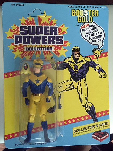 Booster Gold Super Powers Collection by Industrial Toy Werks