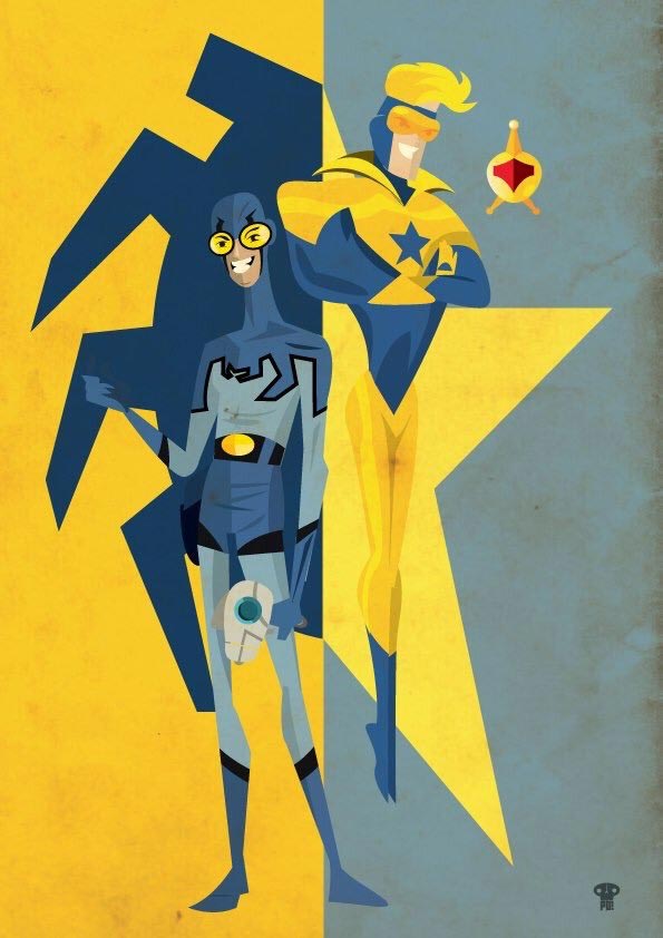 Booster Gold and Blue Beetle #boostergold #bluebeetle #justiceleague #DC #dccomics @patricooliver August 26, 2019 via Twitter.com