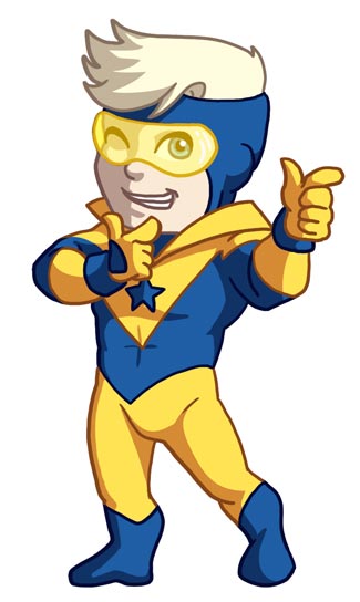 Booster Gold by TwinEnigma
