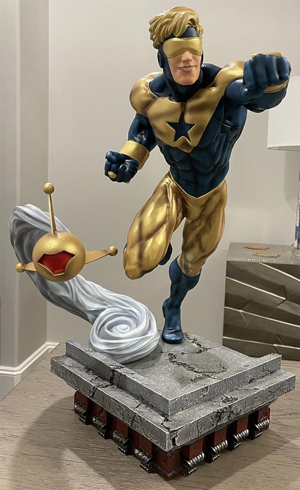 It’s 23” of pure awesomeness - and let’s be honest DC Comics is never making a Booster statue this big. -- Twitter.com @theblotsays November 24, 2021