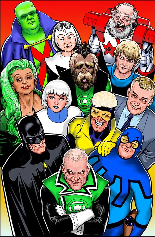Now that the JLI 35th anniversary passed, I got to thinking what they might look like now and I think they MIGHT look something  like this...#JLI   #JusticeLeague -- @maguirekevin Twitter.com March 8, 2002