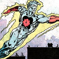 Captain Atom. Image © DC Comics