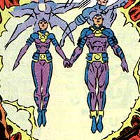 Wonder Twins. Image © DC Comics