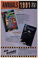 Annuals 1991 (full page). Image © DC Comics