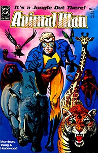 Animal Man 1.  Image Copyright DC Comics