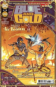 Blue and Gold 6.  Image Copyright DC Comics