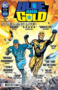 Blue and Gold 8.  Image Copyright DC Comics