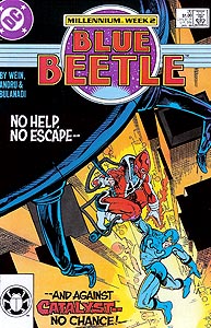 Blue Beetle, Vol. 1, #20. Image © DC Comics