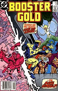 Booster Gold 21.  Image Copyright DC Comics