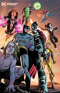 Generations Forged 1. Variant Cover Image Copyright DC Comics