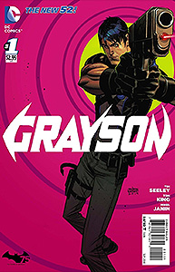 Grayson, Vol. 1, #1. Image © DC Comics