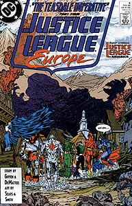 Justice League Europe 8.  Image Copyright DC Comics
