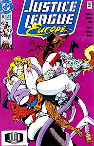 Justice League Europe, Vol. 1, #18. Image © DC Comics