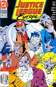 Justice League Europe, Vol. 1, #26. Image © DC Comics