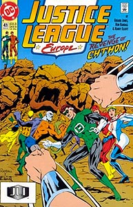 Justice League Europe, Vol. 1, #41. Image © DC Comics