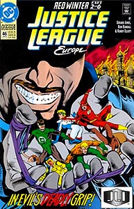 Justice League Europe, Vol. 1, #46. Image © DC Comics