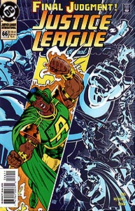 Justice League International, Vol. 2, #66. Image © DC Comics