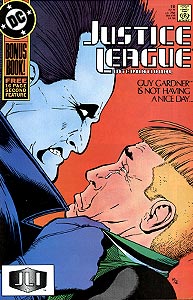 Justice League International, Vol. 1, #18. Image © DC Comics