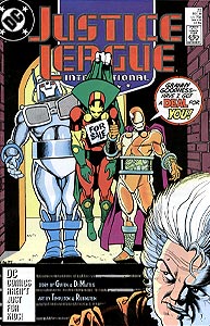 Justice League International, Vol. 1, #20. Image © DC Comics
